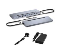 i-tec USB-C - Metal Ergonomic 4K 3x Display Docking Station PD100W - 1196937 - zdjęcie 3